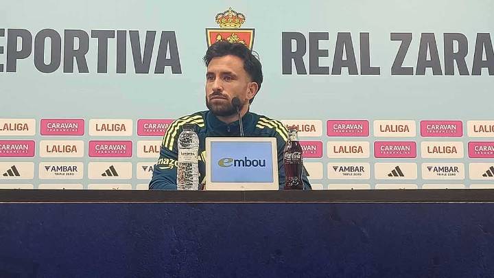 El Real Zaragoza se refugia en la falta de gol para explicar la crisis
