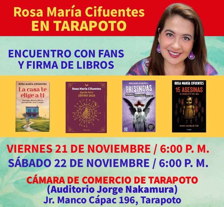 Rosa María Cifuentes en Tarapoto: Un Encuentro con la Astrología, el Lenguaje No Verbal y los Secretos del Bienestar