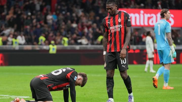 Athekame's injury-time goal helps Milan rescue 2-2 draw against Pisa in Serie A
