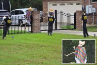 ICE-themed Halloween display in Alabama sheriff's front yard stirs controversy
