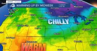 Cool start to the week in Colorado, but a warm
