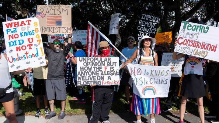 Where are Saturday's 'No Kings' protests happening in Florida?
