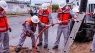 Repara JMAS siete hundimientos en la ciudad tras fuertes lluvias
