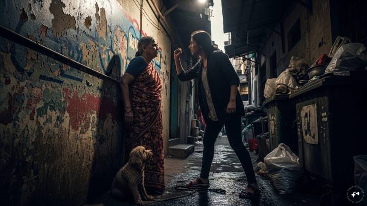 Hyderabad Cop's Family Caught Assaulting Elderly Woman Over Dog Dispute