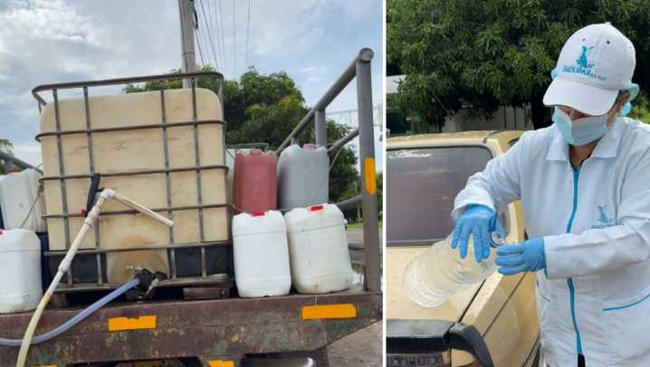 Capturan a tres personas por robo de agua con fines comerciales en Valledupar