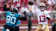 49ers' Brock Purdy hopeful to play against Rams despite toe injury