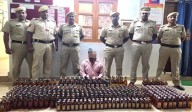 420 Bottles of Illegal Liquor Seized During Police Check in Baratang; One Held
