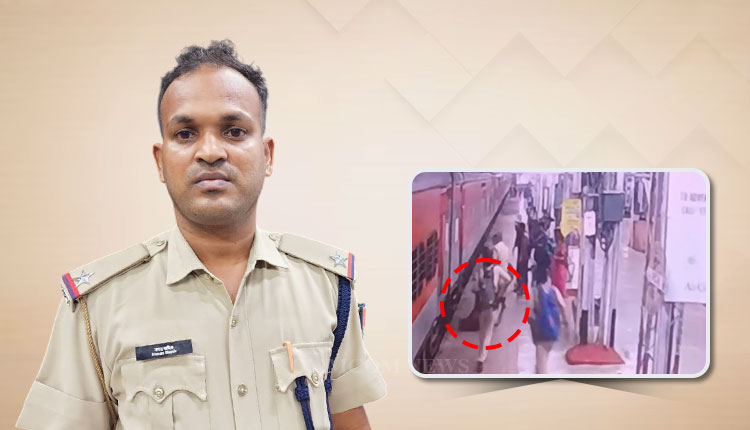 Heroic Act: RPF ASI’s Timely Intervention Saves Woman’s Life At Bhadrak Railway Station