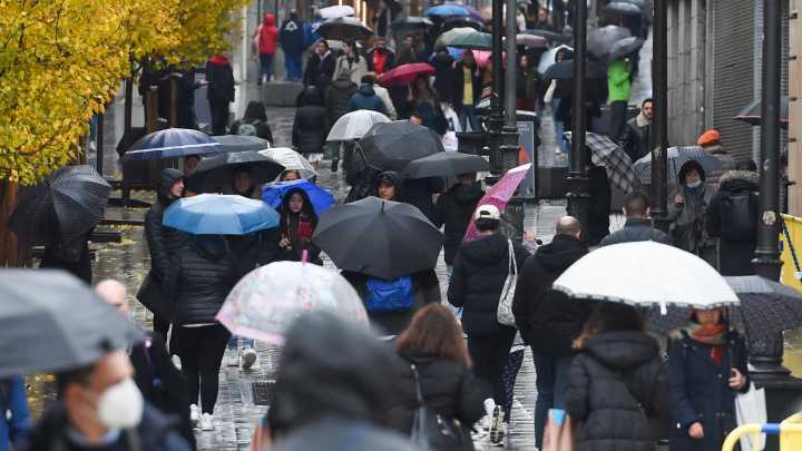 Aviso especial de Aemet: a dina Alice trae xa este mércores chuvia moi forte