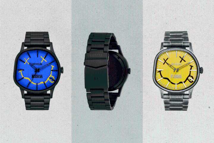 Nixon x Nirvana Watch Collection: Buy Nirvana Merch, Accessories Now
