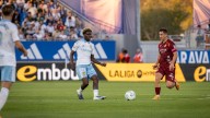 Cuatro partidos de sanción al jugador del Real Zaragoza Paul Akooukou por romper la pantalla del VAR