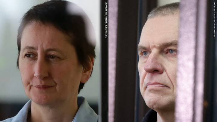 Los periodistas Andrzej Poczobut de Bielorrusia y Mzia Amaglobeli de Georgia reciben el premio Sájarov 2025