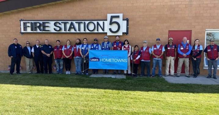 Billings Fire Department gets repainted station from Lowe's Hometown Improvement program