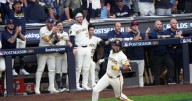 Brewers' Jackson Chourio leaves NLDS Game 1 after getting 3 hits in first 2 innings