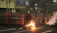 Policías no debían portar armas durante la marcha del 15 de octubre, según documento oficial