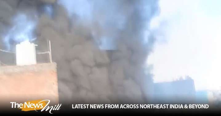 Fire breaks out at metro warehouse in Kanpur