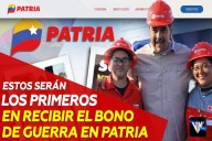 Estos serán los primeros en recibir el Bono de Guerra en Patria