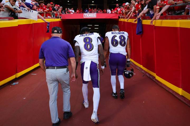Lamar Jackson ruled out for Ravens Sunday matchup against Houston Texans