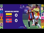 Hoy, Colombia vs. Noruega (0-0): video y resumen por el Mundial Sub20