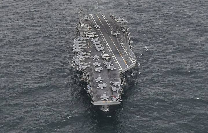Navy loses two aircraft from USS Nimitz aircraft carrier within 30 minutes
