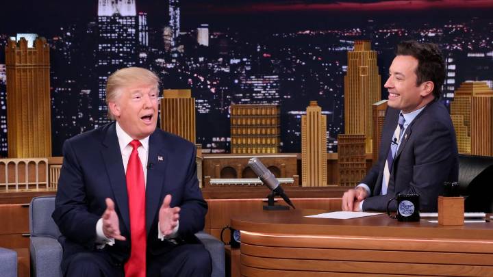 As Trump Targets Late Night, Jimmy Fallon Just Wants to Keep His “Head Down”