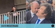 Cruce en Mar del Plata: Milei a los gritos con un vecino que lo insultó desde el balcón