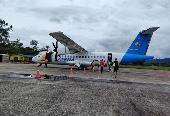 Satena anuncia cambios en rutas desde Cali al Huila, Nuquí y Bahía Solano