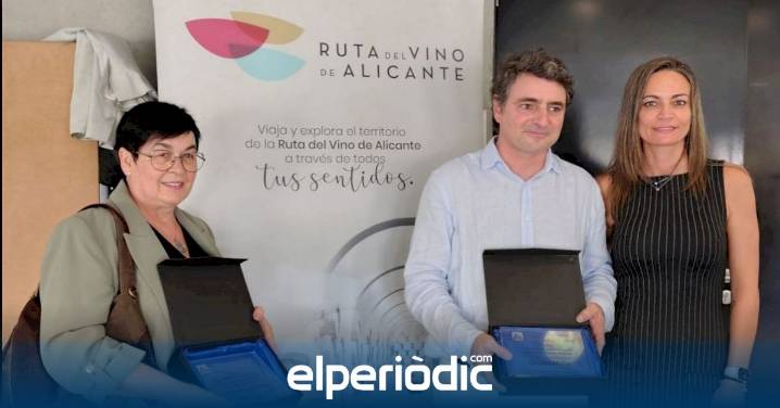Villena recibe el I Premio Innovación Enoturística de la Universidad de Alicante