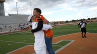 VIDEO: Hutto ISD student-athlete reunited with brother ahead of year