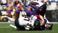 Houston Texans dominate depleted Ravens in 44
