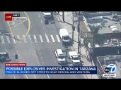 Possible explosives found at LA homeless encampment