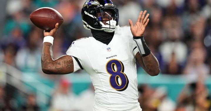 Down but not out, the Ravens eye a second-half resurgence after Lamar Jackson's return