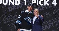 Mammoth 4th-overall pick Caleb Desnoyers injured in first game back