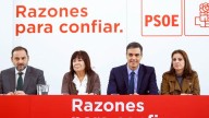 El PSOE defiende que el informe de la UCO "corrobora que no ha habido financiación ilegal"