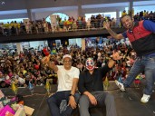 Hermanos que inspiran: más de 2.000 niños celebraron el Halloween con alegría, juegos y solidaridad en Popayán