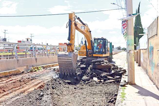 Pavimentación en Bulevar Colonias