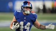 Skattebo runs for three touchdowns as Giants stun Eagles in primetime