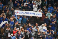 Toronto Blue Jays fans answer the call to cheer on team in Seattle