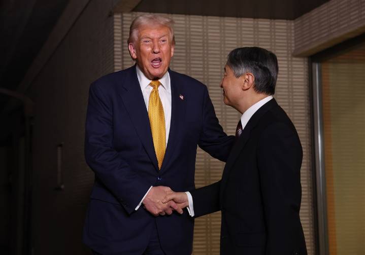 Trump in Japan, where he’ll meet new Prime Minister Takaichi