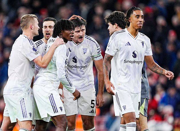 Liverpool lose again as Harry Maguire seals late Manchester United victory at Anfield