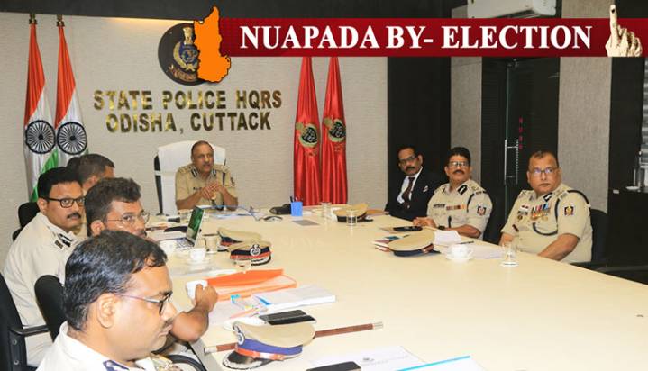 Odisha DGP Reviews Security Preparedness For Nuapada By