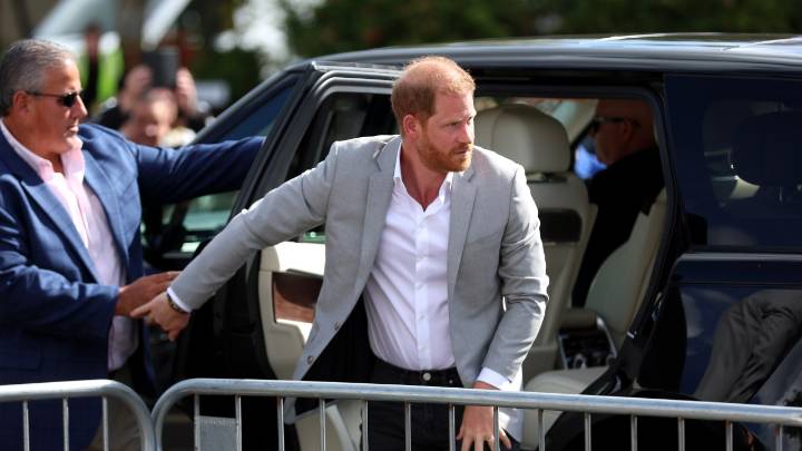 'Body-blocked': Disturbing details emerge after Prince Harry's known stalker came within metres of him twice during recent London visit