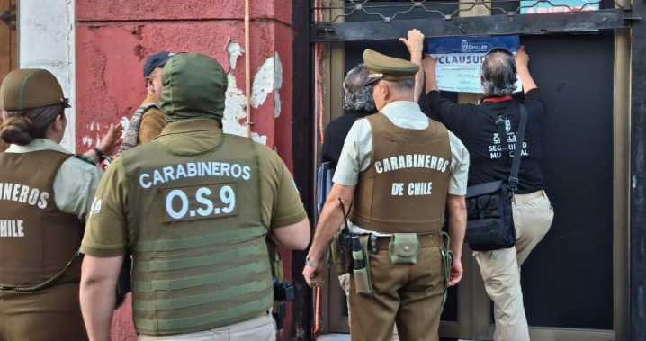 Clausuran casinos ilegales en el centro de Chillán: hay 3 locatarios detenidos