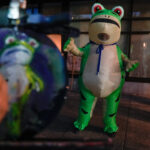 How inflatable costumes ballooned at anti-Trump rallies due to a Portland protester’s frog outfit