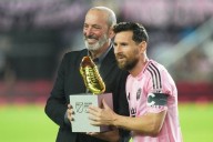 Messi gets trophy, then has two goals to lift Inter Miami past Nashville 3