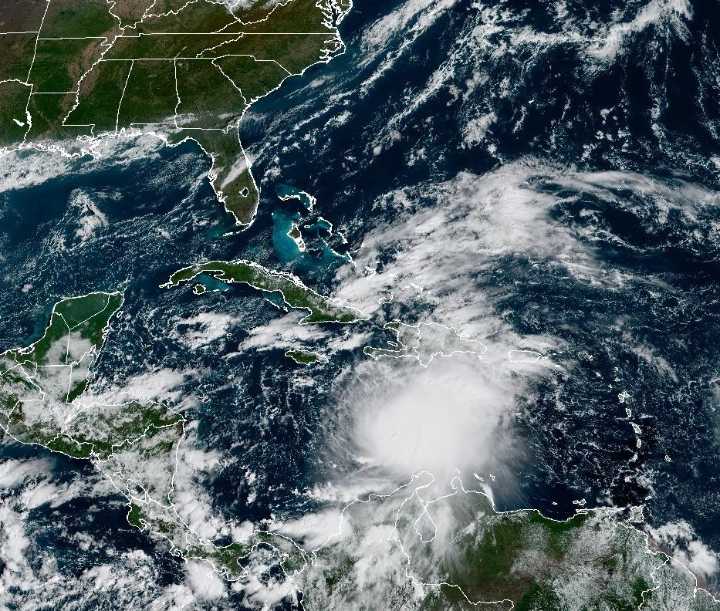 Tropical Storm Melissa brings heavy rain to Haiti and Dominican Republic