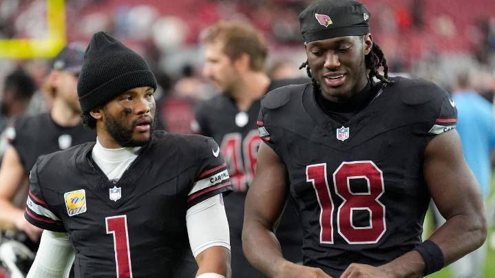 Cardinals QB Kyler Murray sits out of Wednesday's practice because of a foot injury