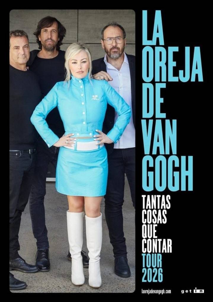 La Oreja de Van Gogh anuncia nueva gira para 2026