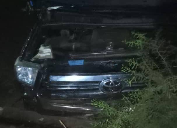¡Terrible accidente en Colina! Anciana sufre vuelco dramático en camioneta.