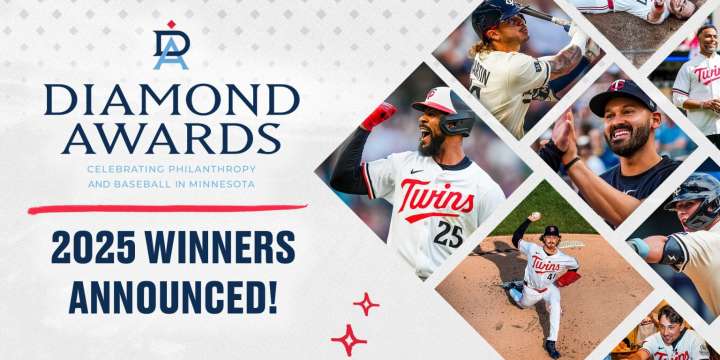 Byron Buxton wins Most Valuable Twin Award in club's Diamond Awards